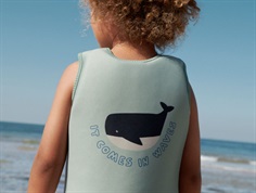 Liewood it comes in waves/peppermint swim vest Dove